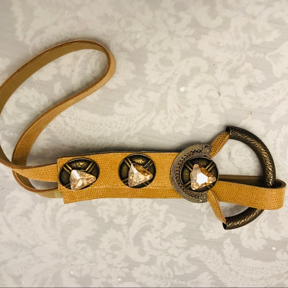 Gorgeous adjustable shimmery belt